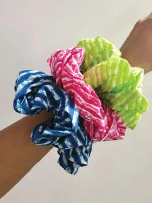 Fair Trade Cotton Scrunchies
