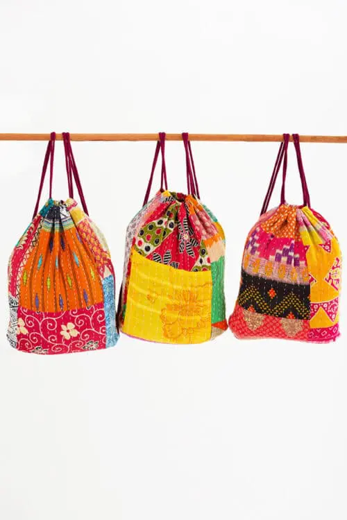 Kantha Backpacks