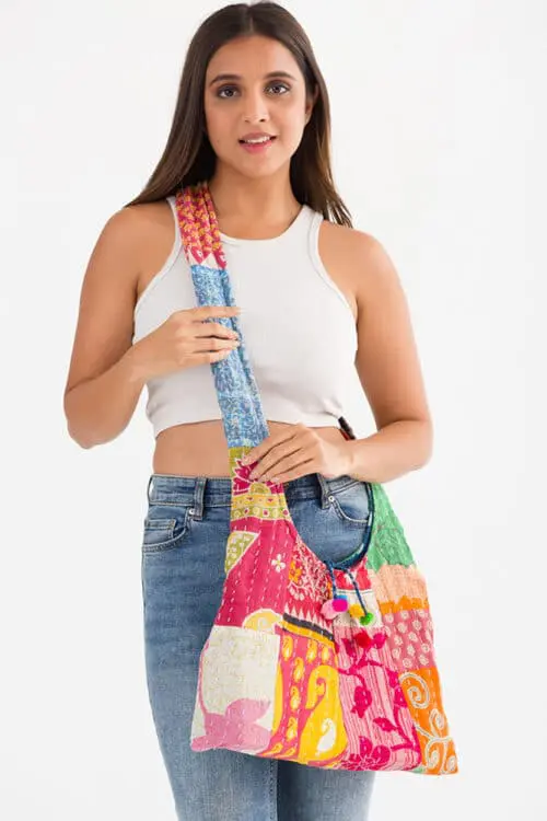 Kantha Tote Bags