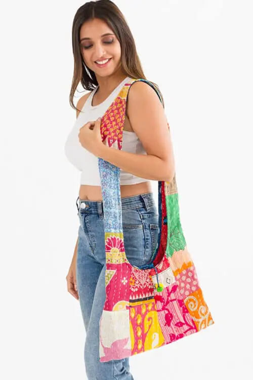 Kantha Tote Bags
