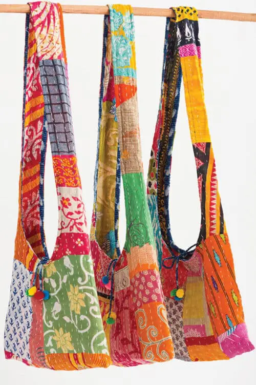Kantha Tote Bags
