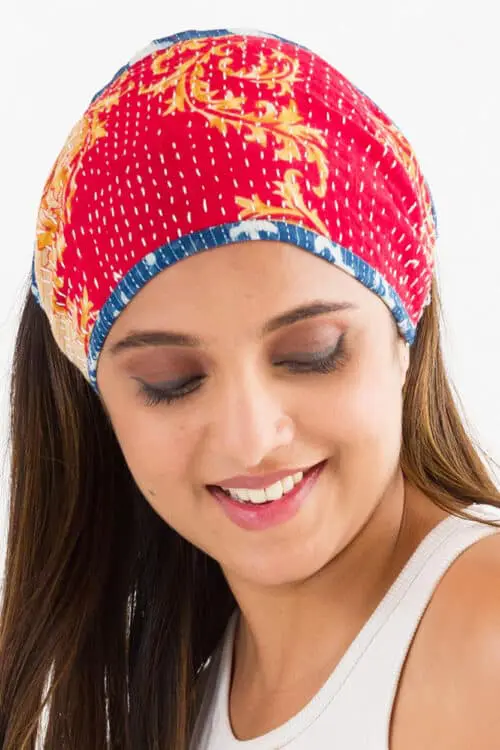 Reversible Kantha Headbands
