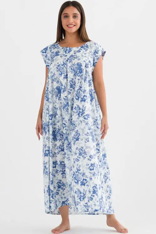 Ishani Light Blue Caftan