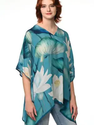 Kamala Blue Lotus Top