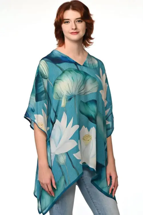 Kamala Blue Lotus Top
