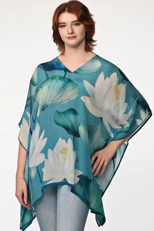 Kamala Blue Lotus Top