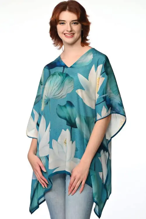 Kamala Blue Lotus Top