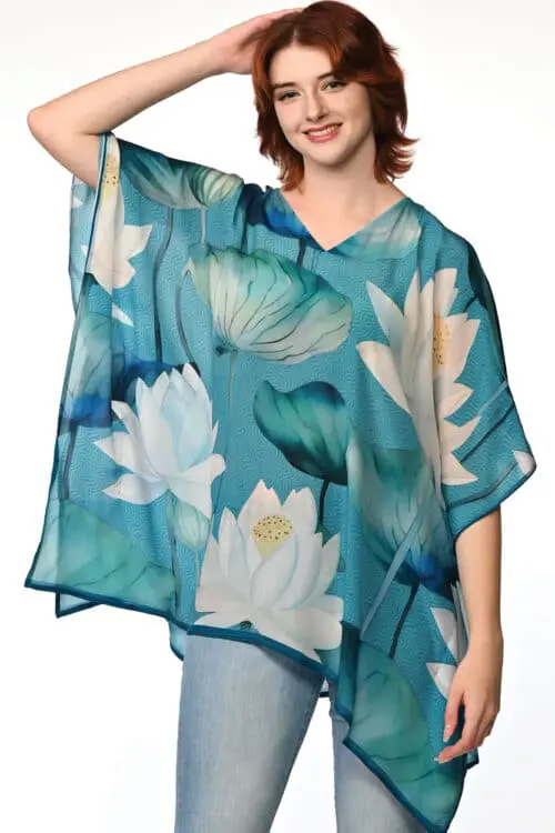 Kamala Blue Lotus Top