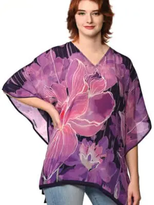 Kamala Purple Lotus Top