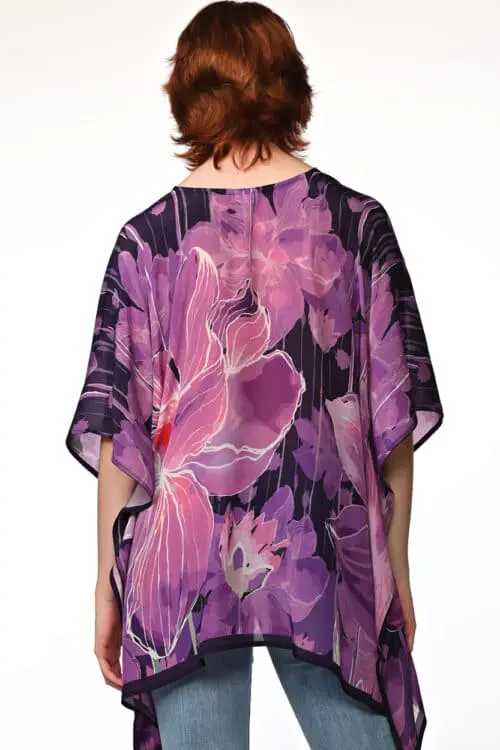 Kamala Purple Lotus Top