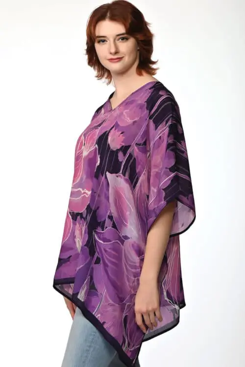 Kamala Purple Lotus Top