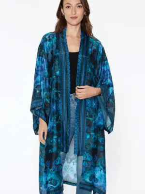 Fair Trade Blue Kimono