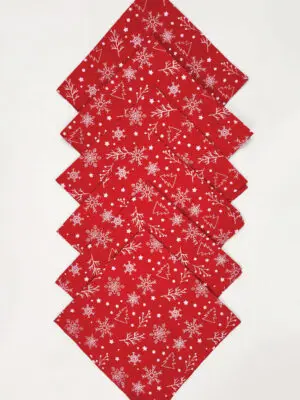 Red Holiday Napkins