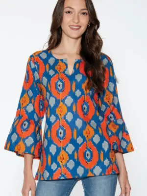 Kala Ruffle Sleeve Tunic
