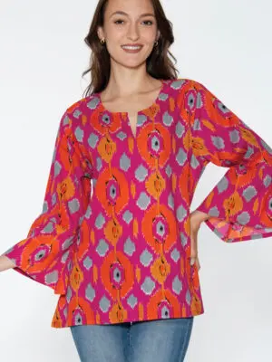 Kala Fuchsia Tunic