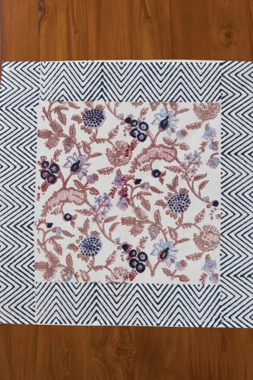 Mauve Floral Napkins