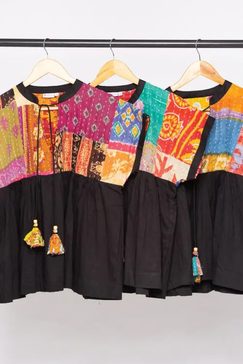 Cotton Kantha Tunic