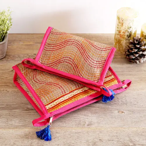 Kantha Cosmetic Pouches