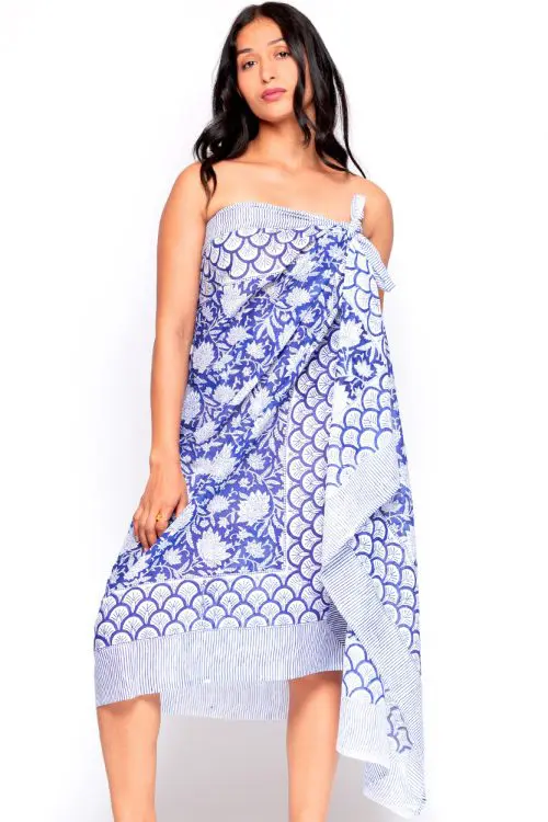 Sunanda Indigo Sarong