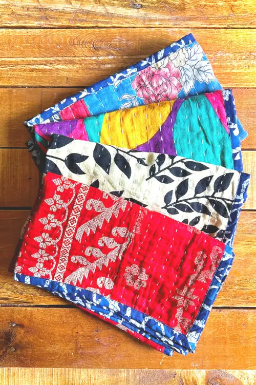 Kantha Kitchen Towels