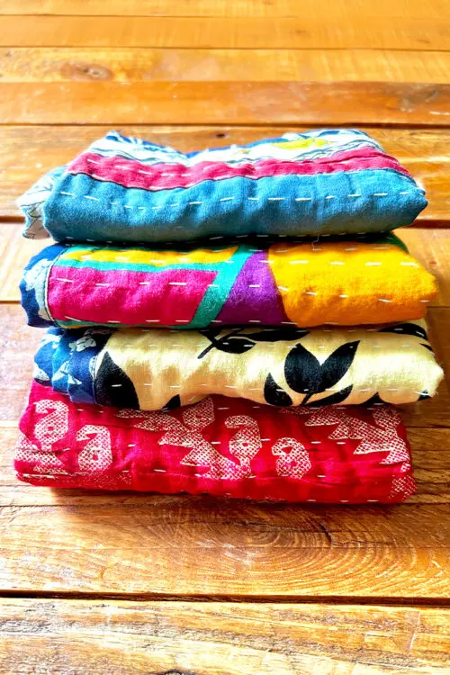 Kantha Kitchen Towels