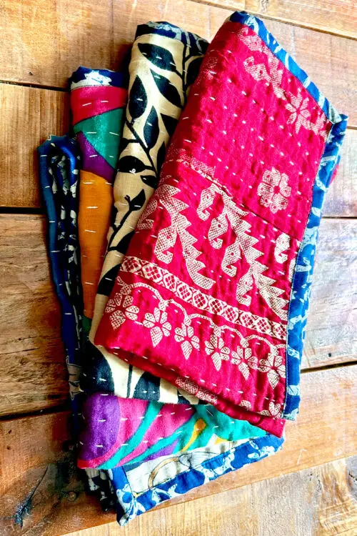 Kantha Kitchen Towels
