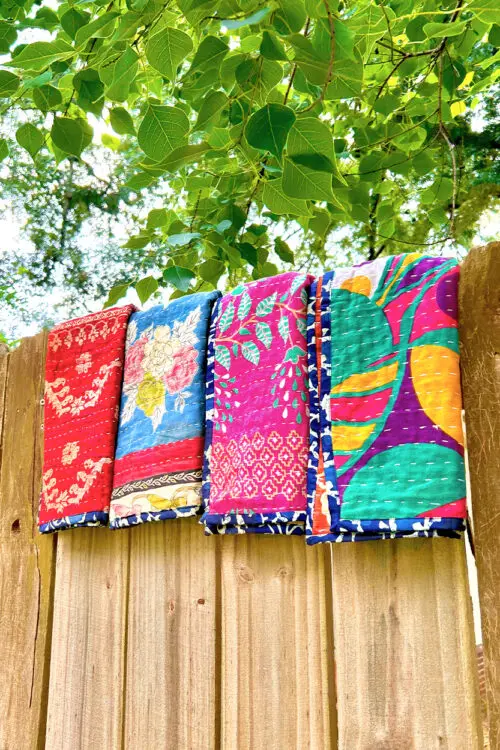 Kantha Kitchen Towels