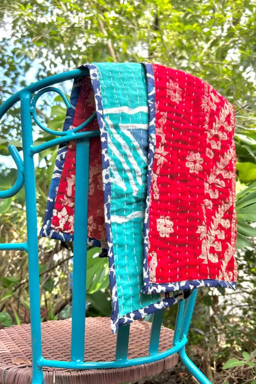 Kantha Kitchen Towels
