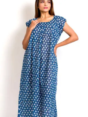 Ishani Indigo Caftan