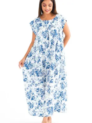 Ishani Light Blue Caftan
