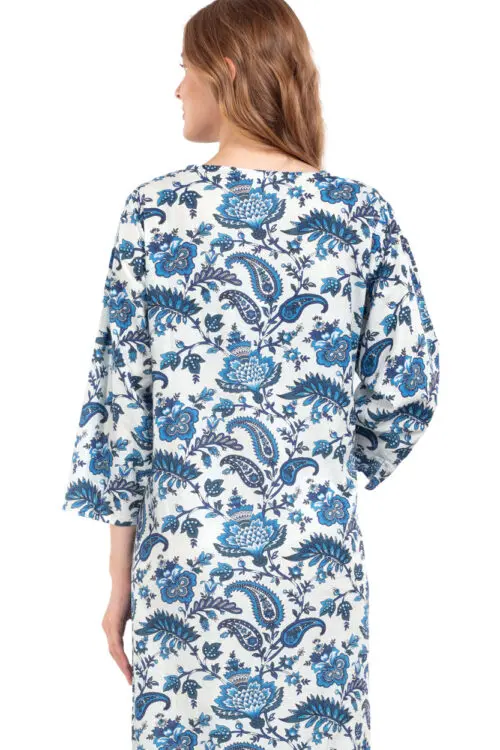 Maya Paisley Print Dress
