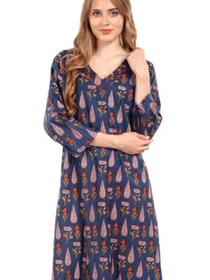 Maya Floral Print Dress
