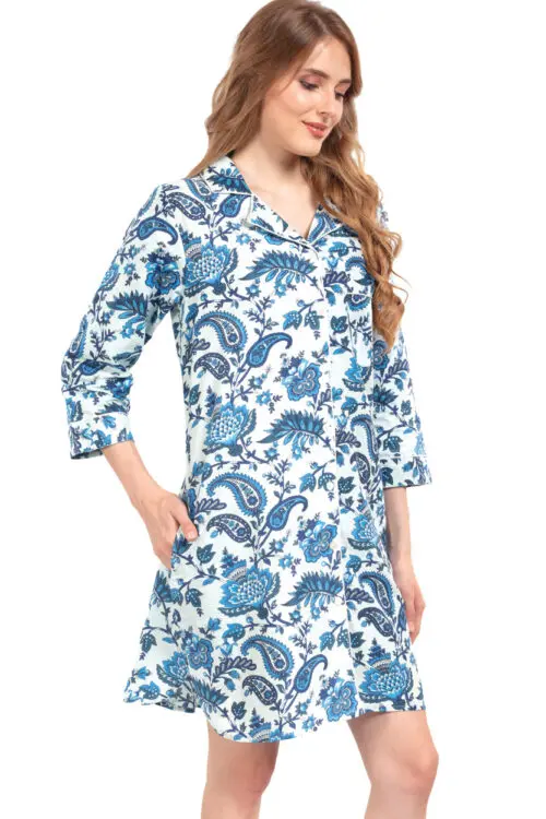 Anjali Paisley Nightshirt