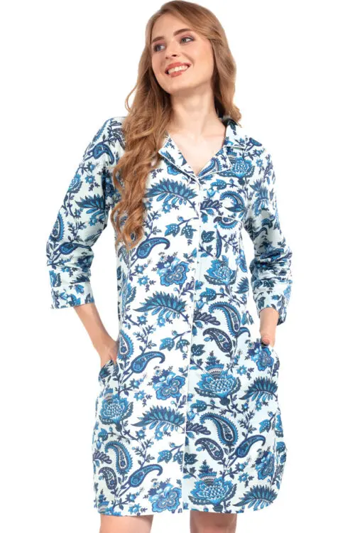 Anjali Paisley Nightshirt