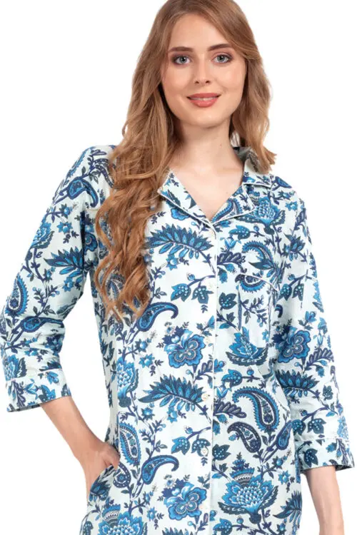 Anjali Paisley Nightshirt