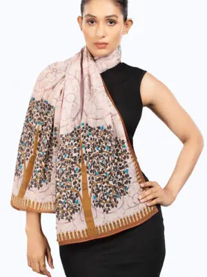 Fair Trade Tree of Life Scarf