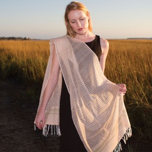 Ayurvedic Galangal Fair Trade Cotton Scarf: part of Sevya’s collection of retail and wholesale fair trade scarves