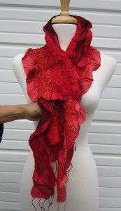 Creative Scarf Tying Styles for Handmade Silk Scarves
