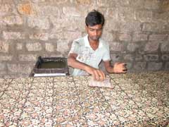Block Print Artisan in India
