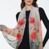 Aloka Poppies Scarf