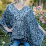 Demira Black Embroidered Top