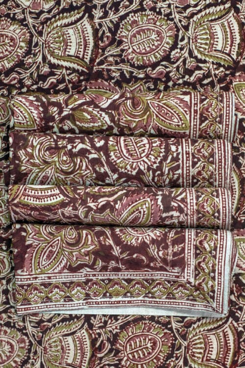 Kalamkari Indian Print Tablecloth
