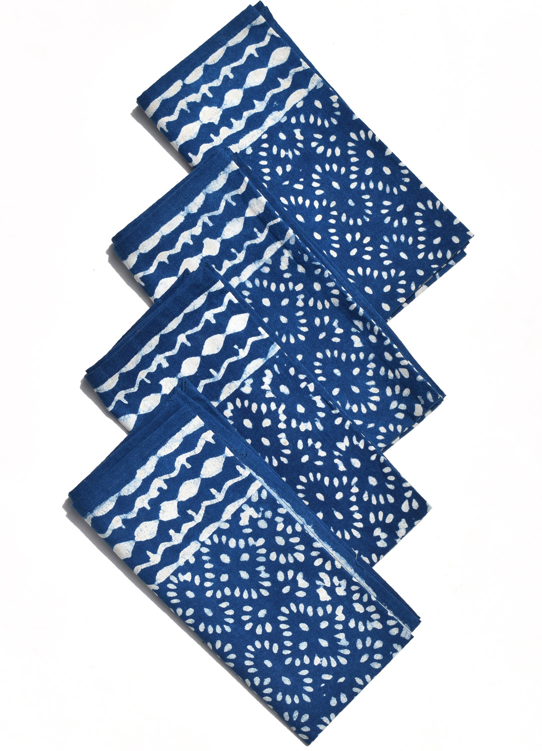 Block Print Indigo Napkins