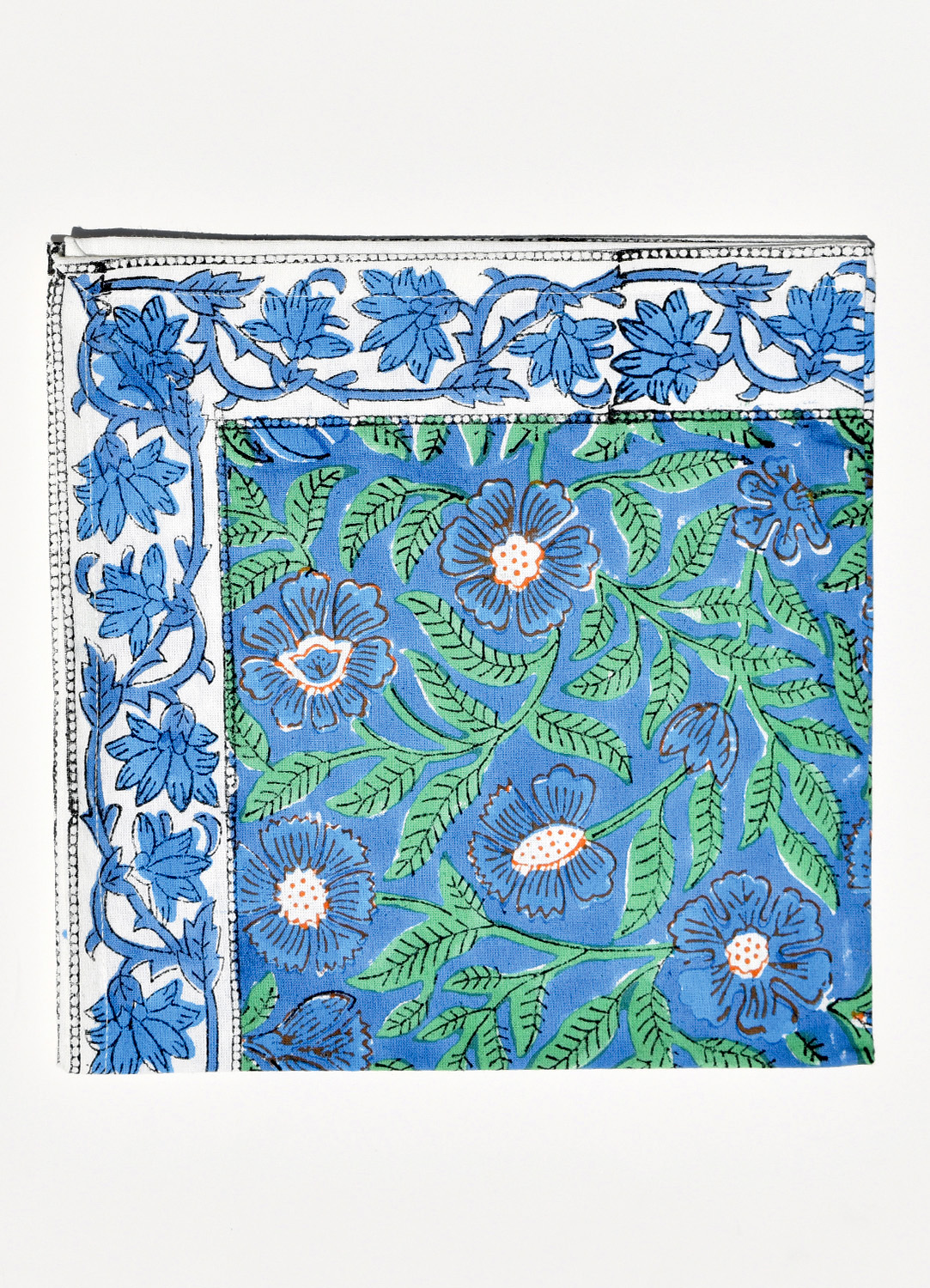 Blue Floral Napkins