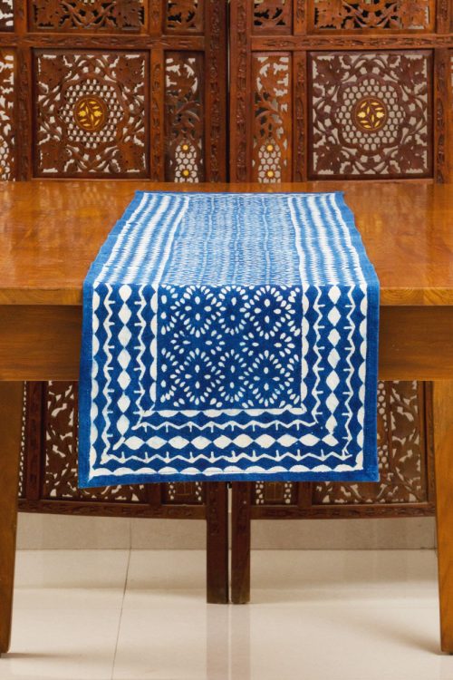 Indigo Table Runner