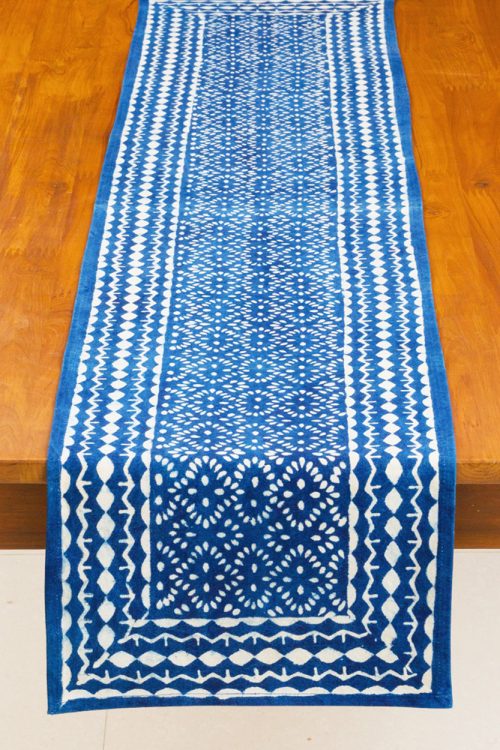 Indigo Table Runner