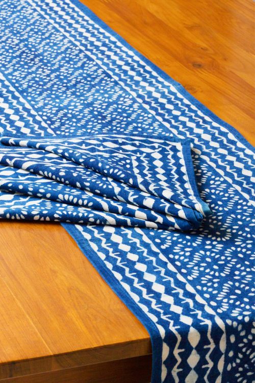 Indigo Table Runner