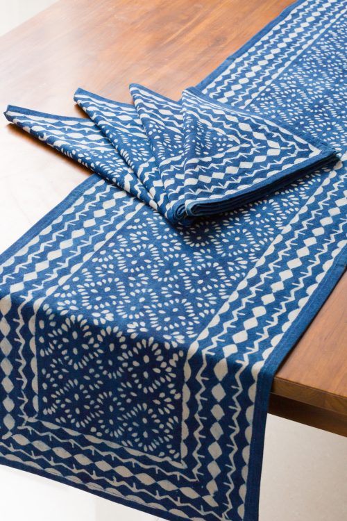 Indigo Table Runner