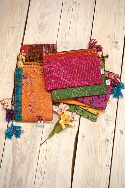 Assorted Kantha Pouches