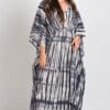 Handmade Shibori Caftan